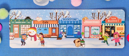 Main Street: Winter Edition Seasonal Bookmark