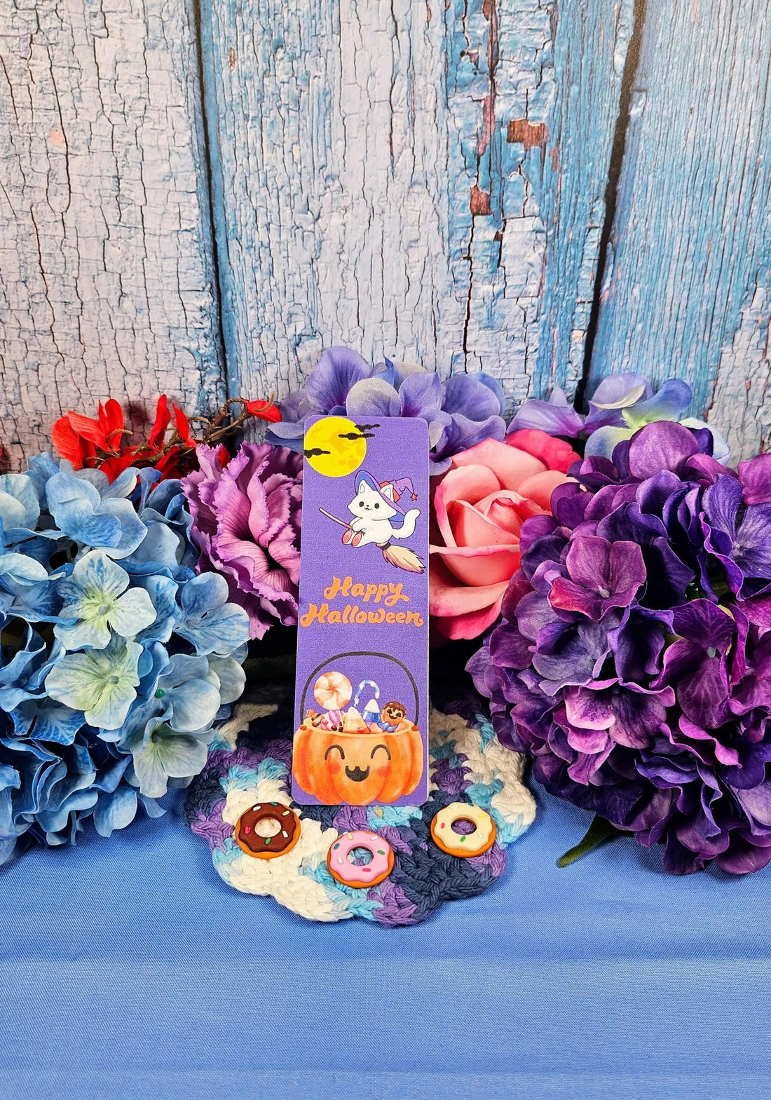 Happy Halloween Whiskers Bookmark