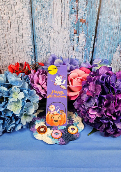 Happy Halloween Whiskers Bookmark