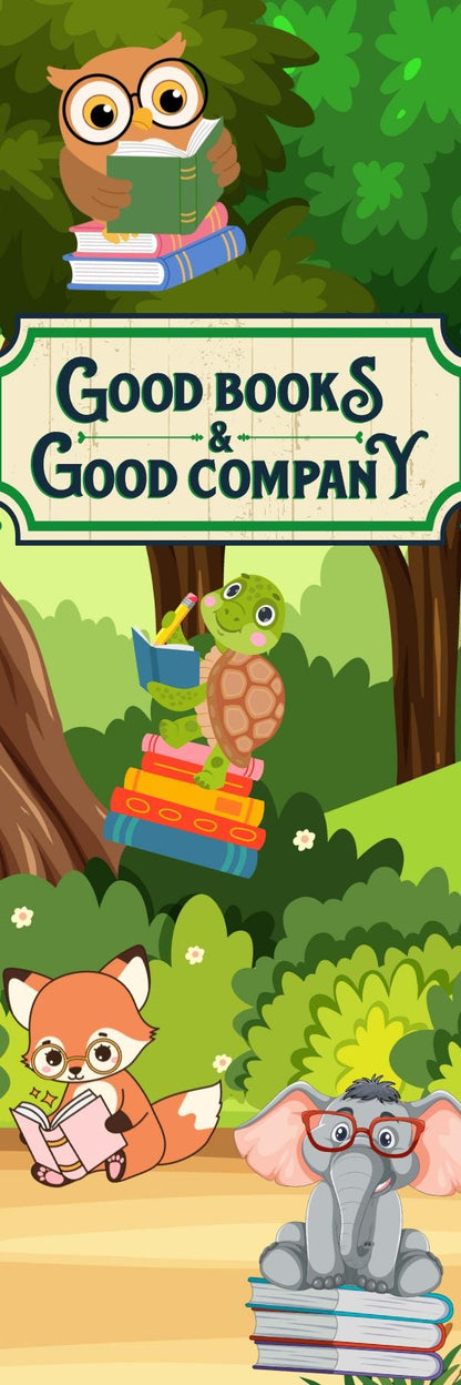 Forest Reading Bookmark