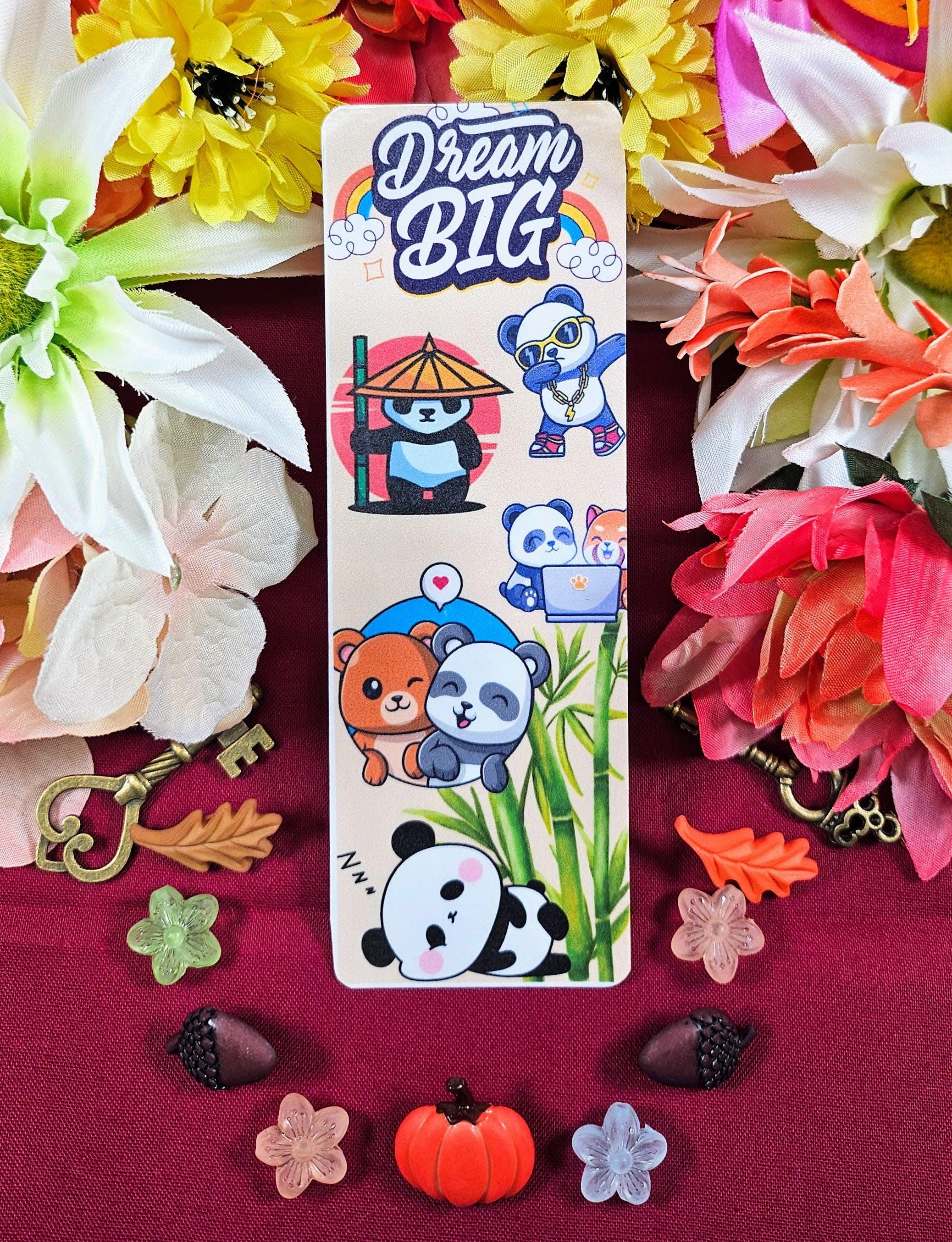 Panda Personalities Bookmark