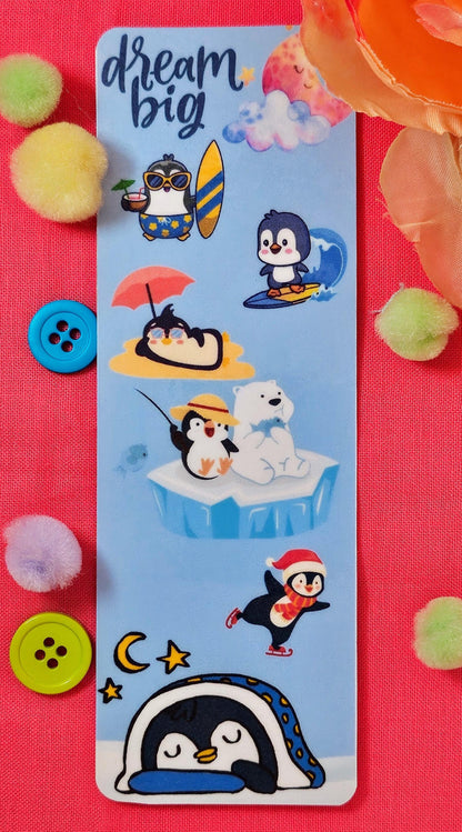 Penguin Adventures Bookmark