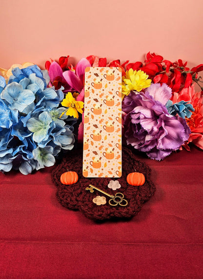 Pumpkin Spice Collage Bookmark