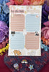 Meowgical Priorities Daily Planner Notepad 5.5" x 8.5"
