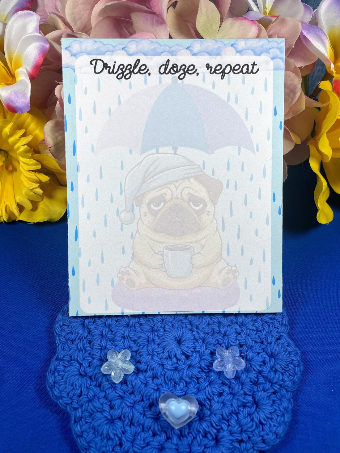 Rainy Dog Notepad 4.25&amp;quot; x 5.5&amp;quot; Autumnmist Boutique
