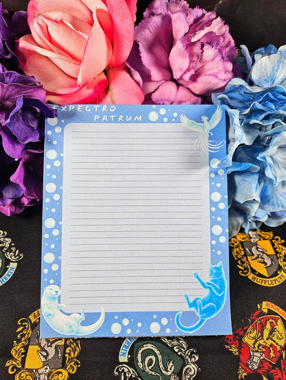 Expecto Petronum Notepad 4.25&amp;quot; x 5.5&amp;quot; Autumnmist Boutique