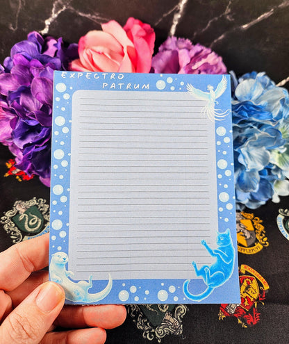 Expecto Petronum Notepad 4.25&amp;quot; x 5.5&amp;quot; Autumnmist Boutique