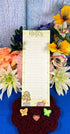 Lemon Tree Magnetic Notepad 3" x 8.5" Autumnmist Boutique