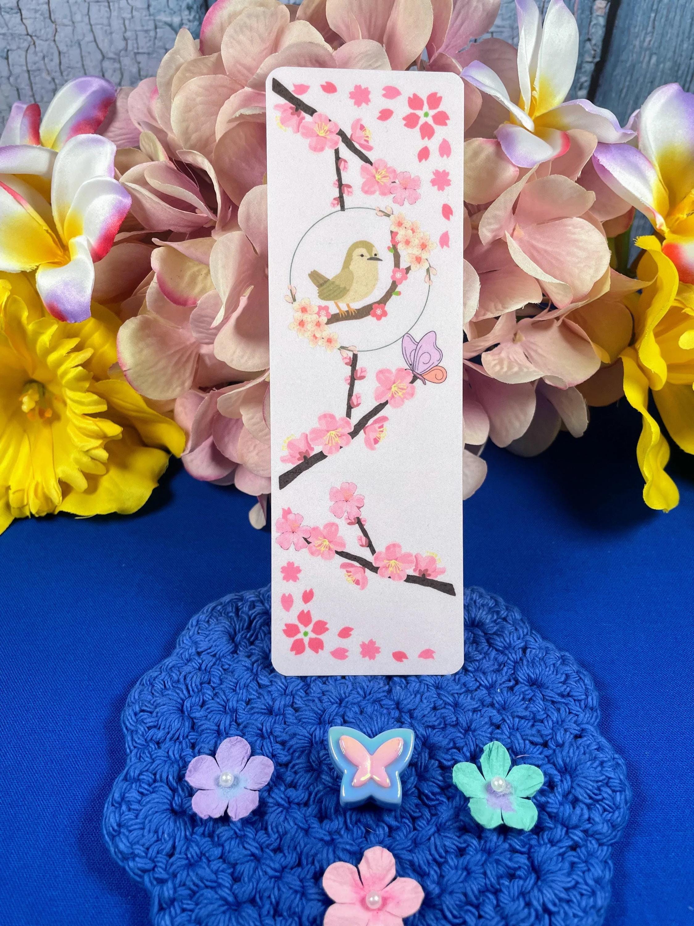 Blossom &amp; Breeze Laminated Bookmark - Autumnmist Boutique