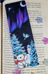 Winter Lights & Snow Friends Laminated Bookmark - Autumnmist Boutique