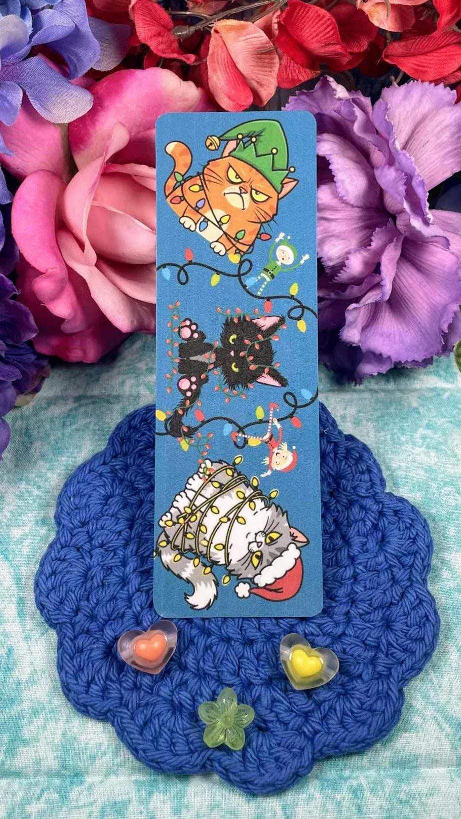 Tangled in Cheer Laminated Bookmark - Autumnmist Boutique