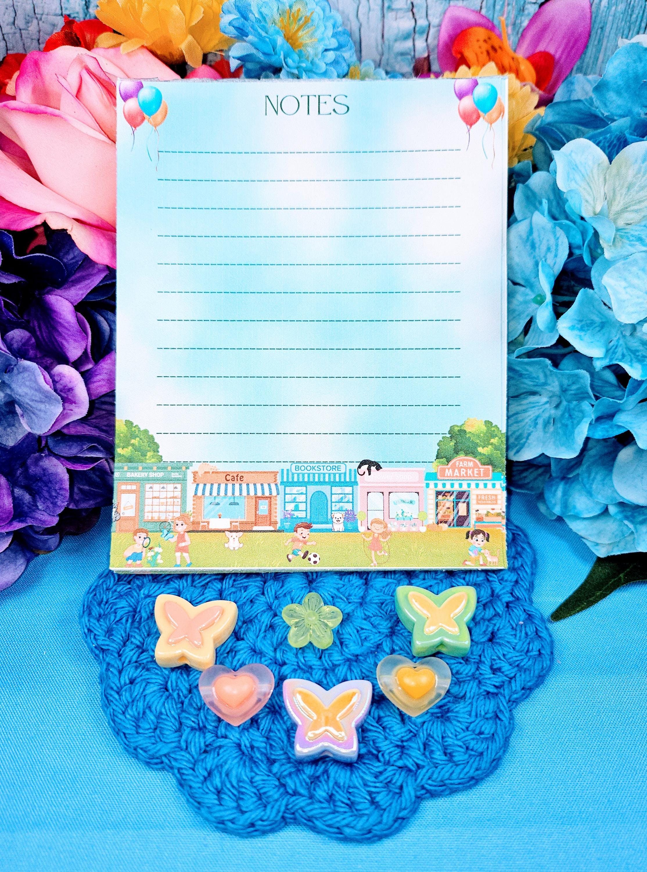 Main Street Summer Edition Notepad 4.25&amp;quot; x 5.5&amp;quot; - Autumnmist Boutique