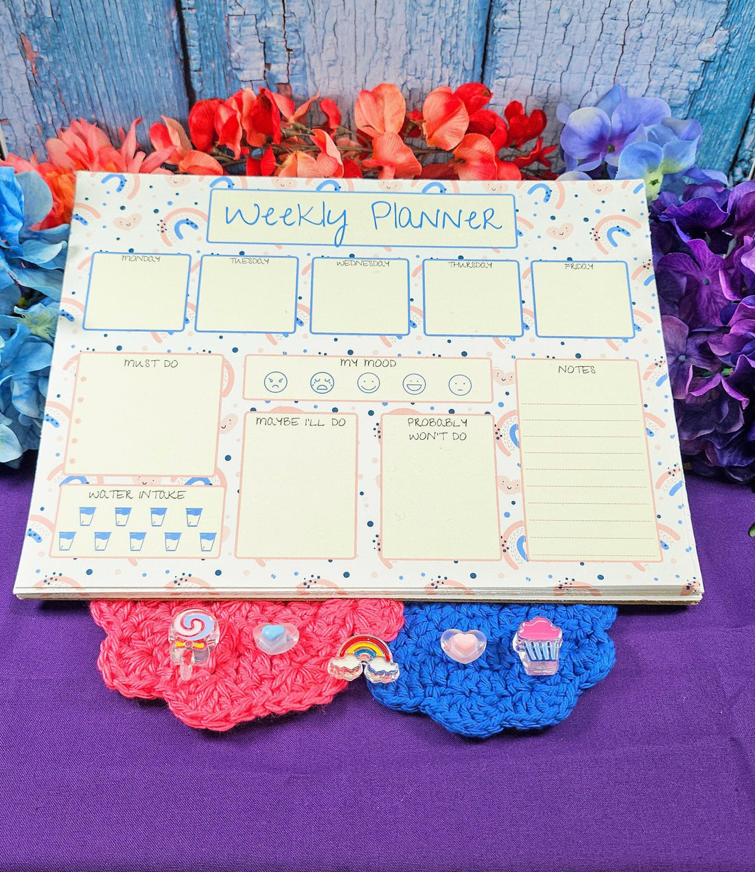 Mood &amp; Magic Weekly Notepad 8.5&amp;quot; x 11&amp;quot; - Autumnmist Boutique