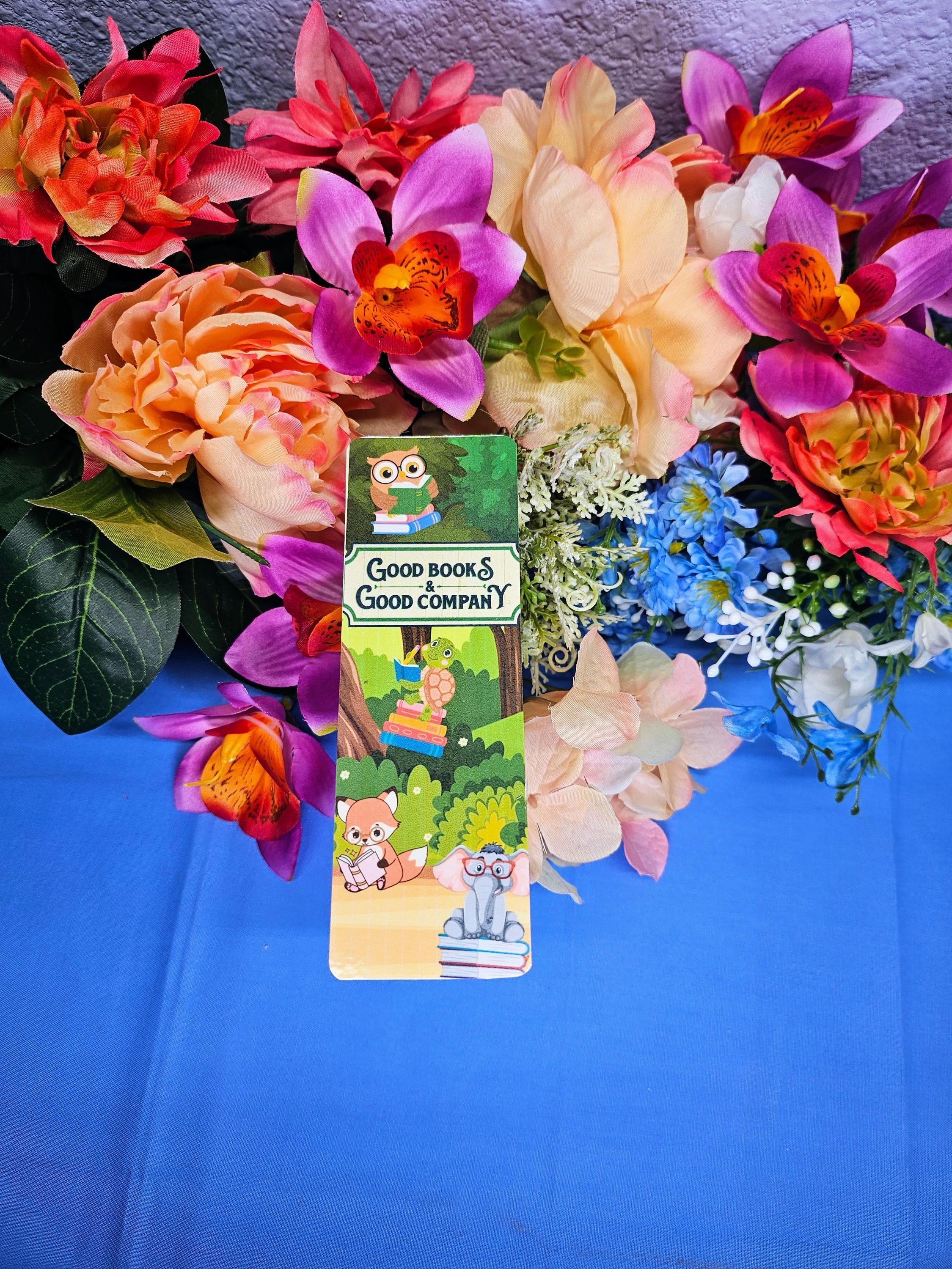 Forest Animal Reading Laminated Bookmark - Autumnmist Boutique