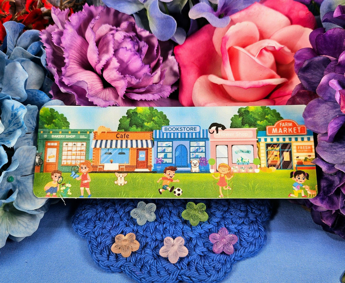 Main Street: Summer Edition Laminated Bookmark - Autumnmist Boutique