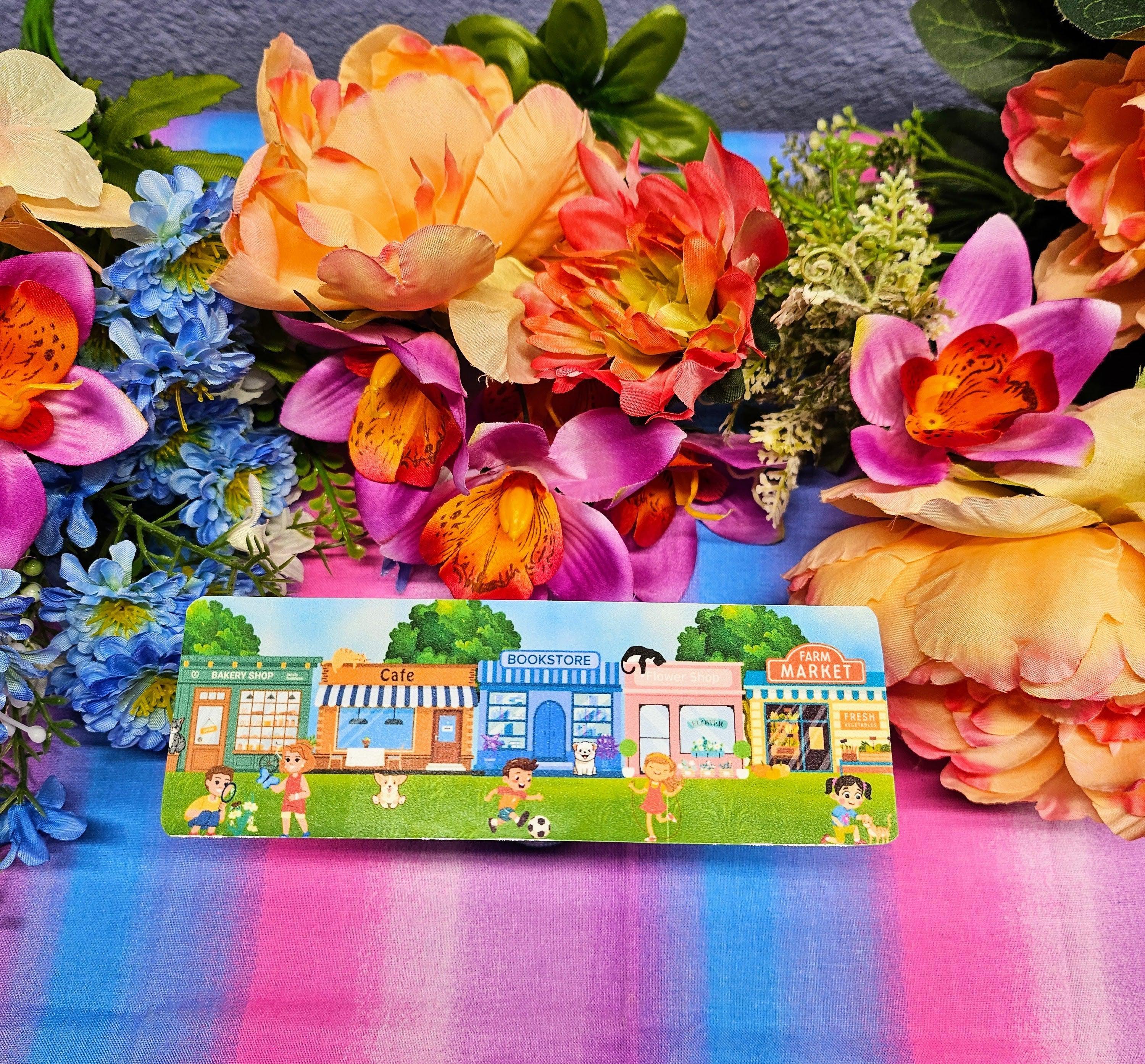 Main Street: Summer Edition Laminated Bookmark - Autumnmist Boutique