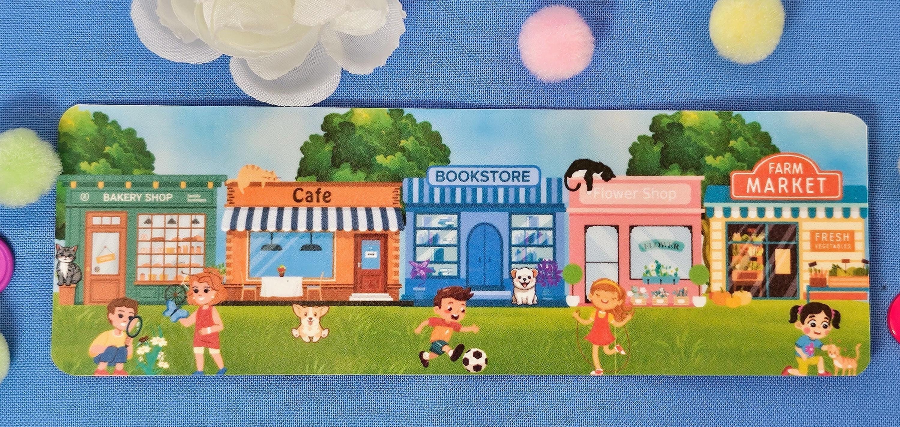 Main Street: Summer Edition Laminated Bookmark - Autumnmist Boutique