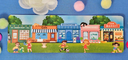 Main Street: Summer Edition Laminated Bookmark - Autumnmist Boutique