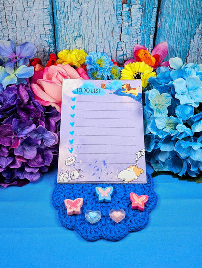 Dream Big Flying Dog To Do Notepad 4.25&amp;quot; x 5.5&amp;quot; - Autumnmist Boutique