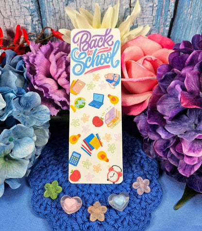 Back to School Laminated Bookmark - Autumnmist Boutique