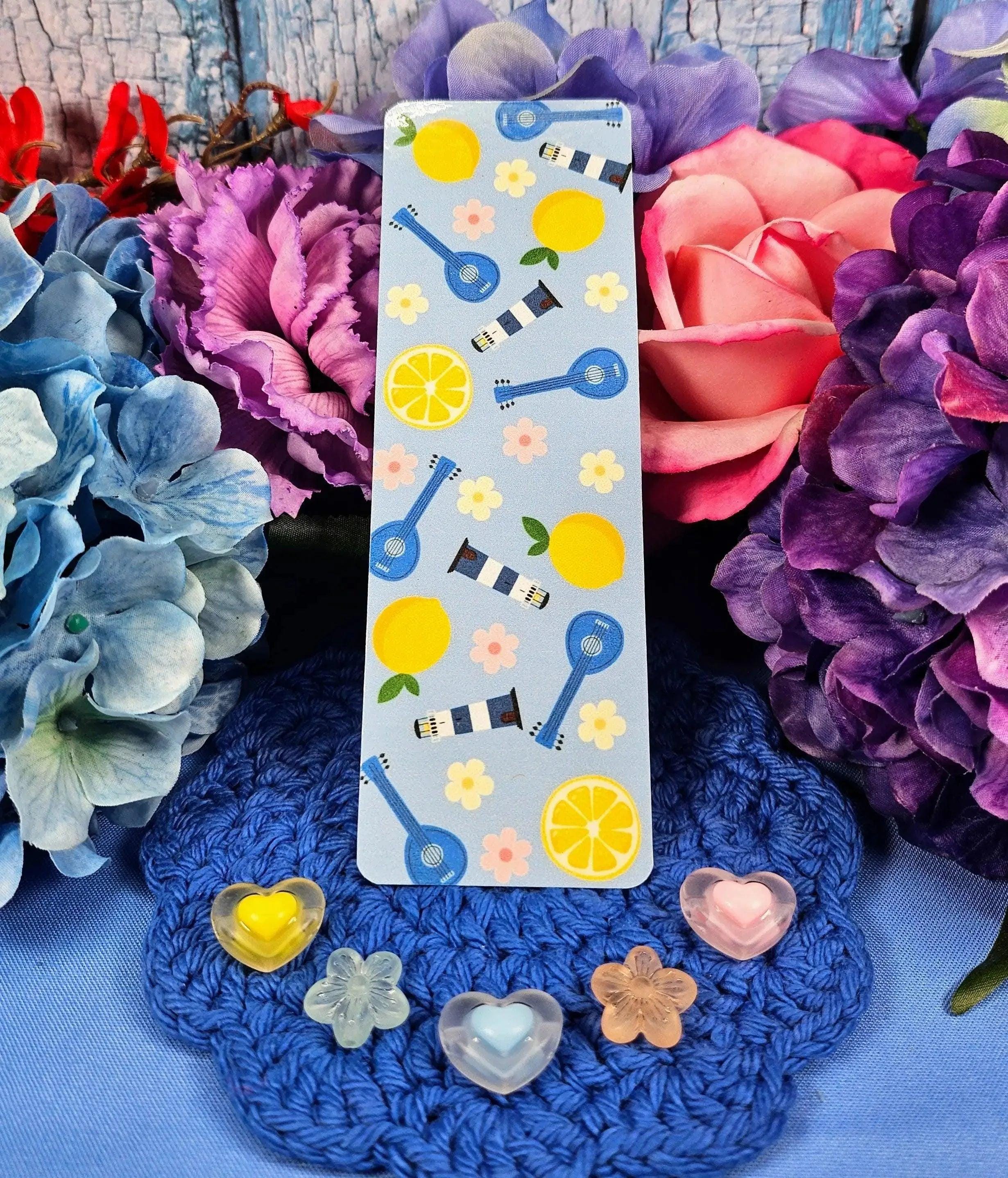Greek Summer Laminated Bookmark - Autumnmist Boutique