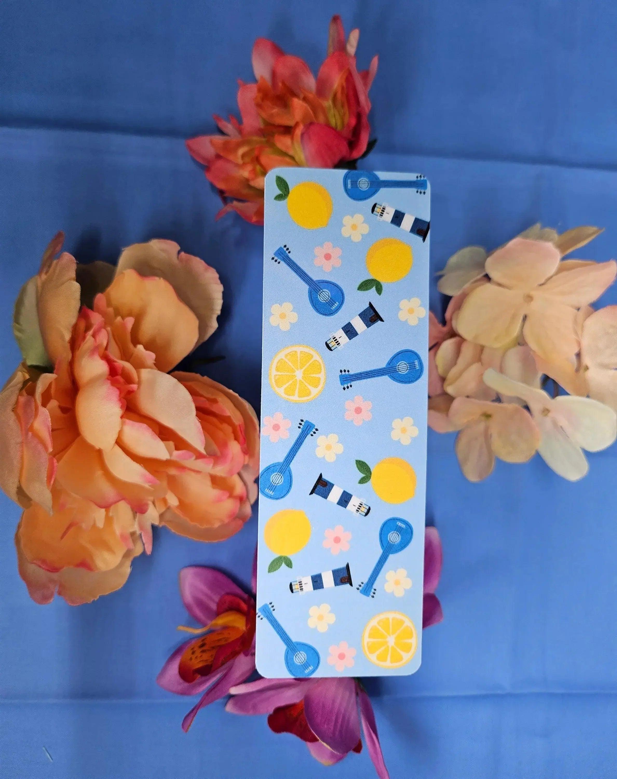 Greek Summer Laminated Bookmark - Autumnmist Boutique