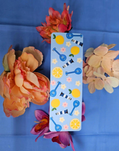 Greek Summer Laminated Bookmark - Autumnmist Boutique