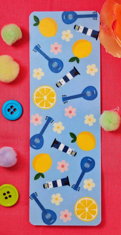 Greek Summer Laminated Bookmark - Autumnmist Boutique