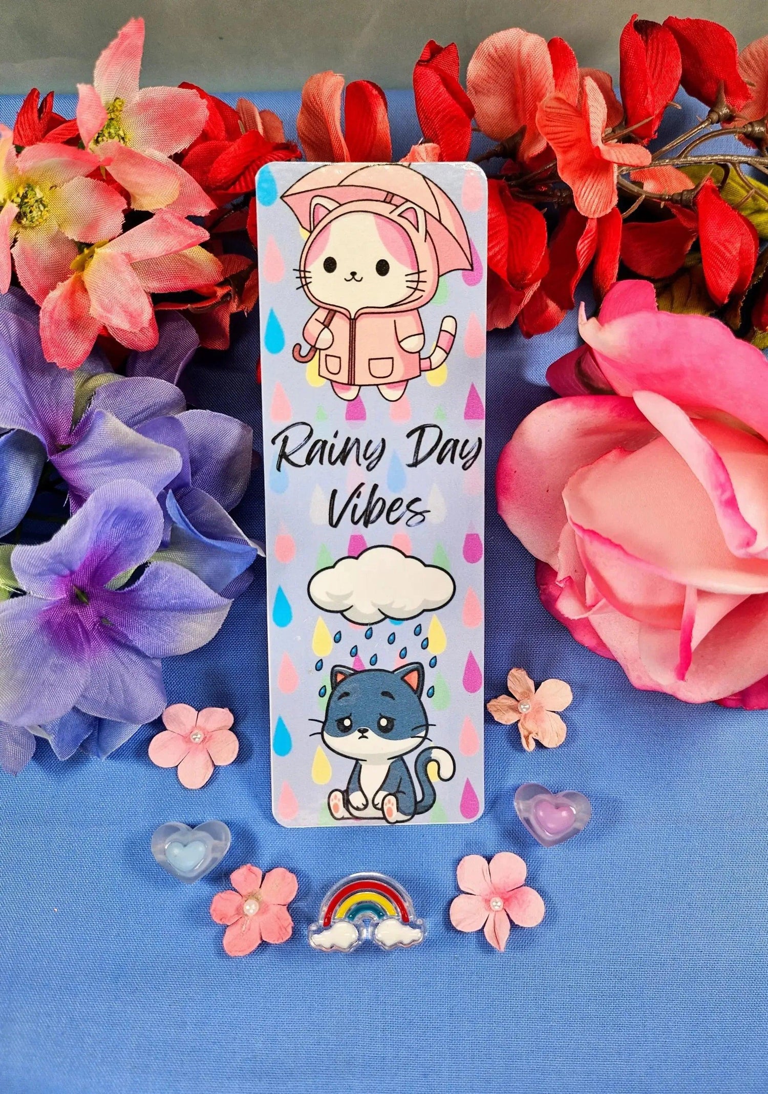 Rainy Day Vibes Laminated Bookmark - Autumnmist Boutique