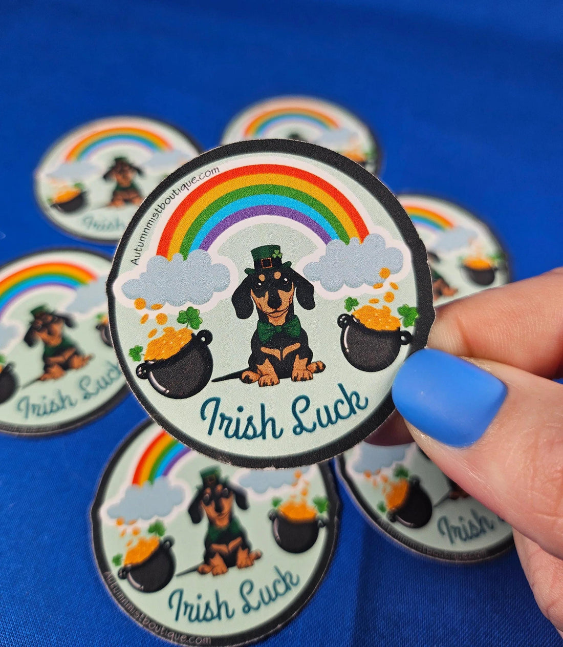 Irish Luck Vinyl Sticker - Autumnmist Boutique