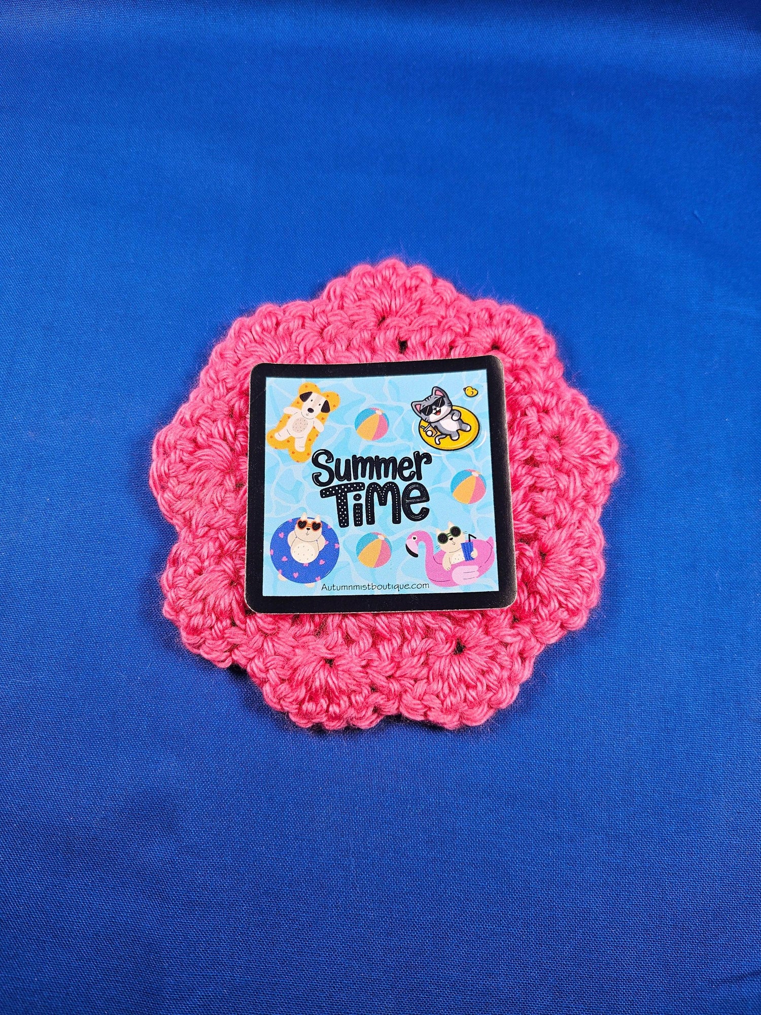 Summer Time Splash Vinyl Sticker - Autumnmist Boutique