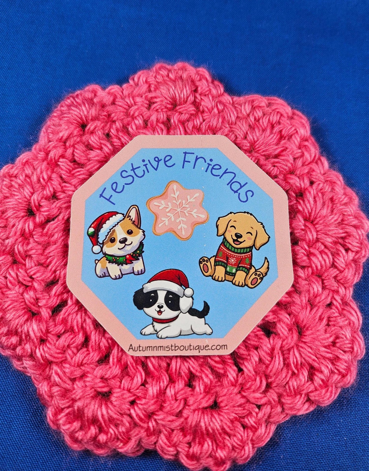 Festive Friends Vinyl Sticker - Autumnmist Boutique