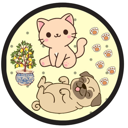 Lemon Grove Friends Vinyl Sticker Autumnmist Boutique