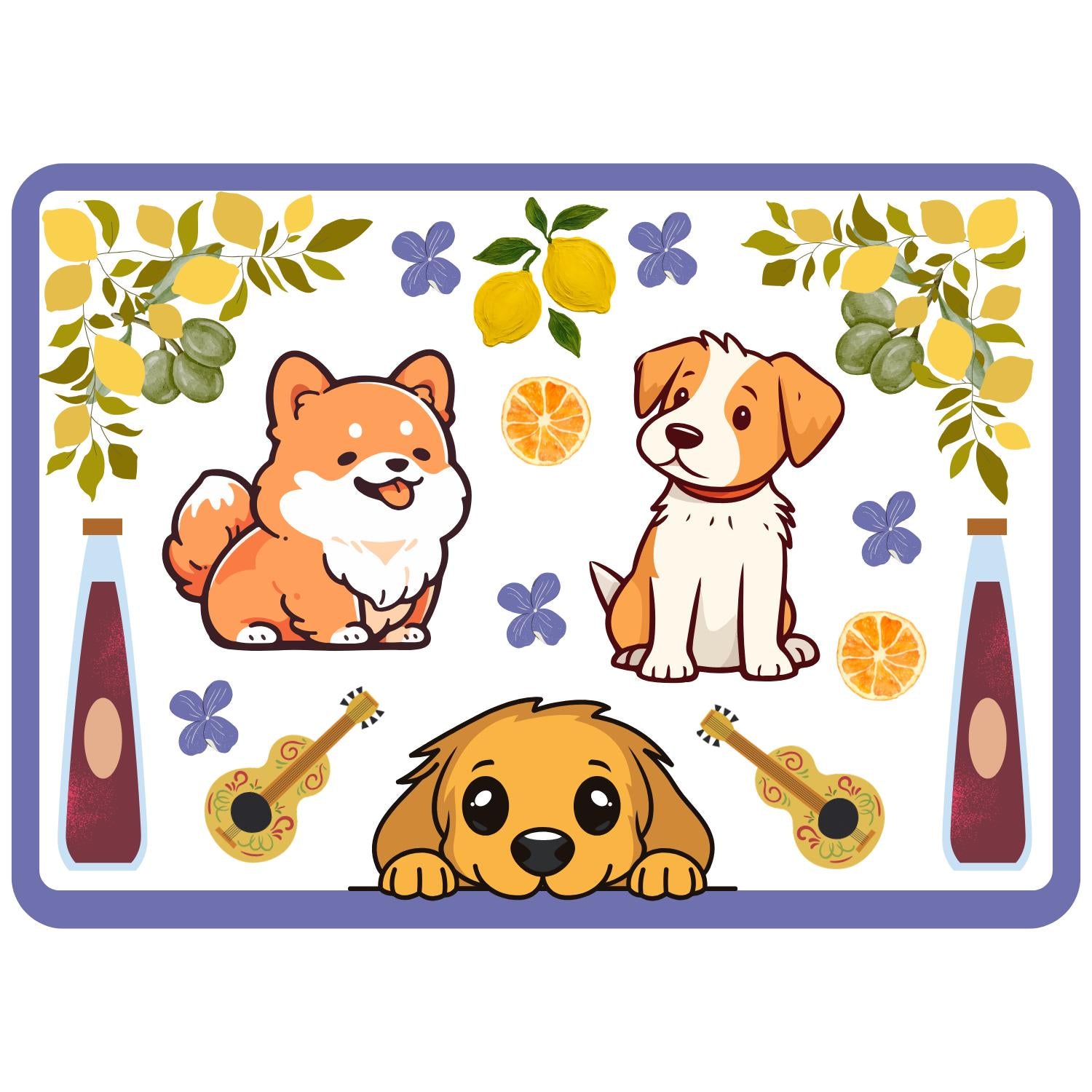 Italian Fun Vinyl Sticker Autumnmist Boutique