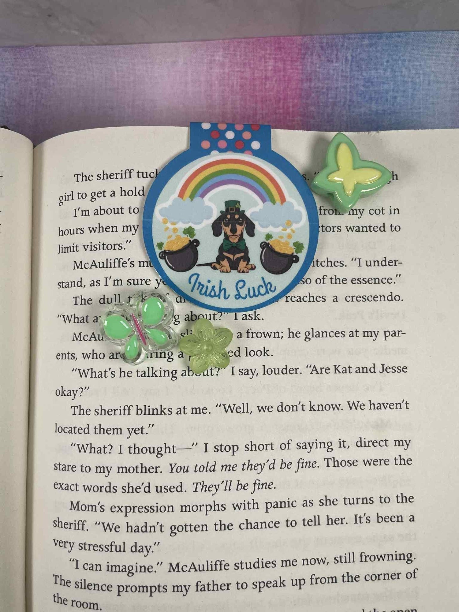 Irish Luck Magnetic Bookmark - Autumnmist Boutique