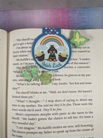 Irish Luck Magnetic Bookmark - Autumnmist Boutique