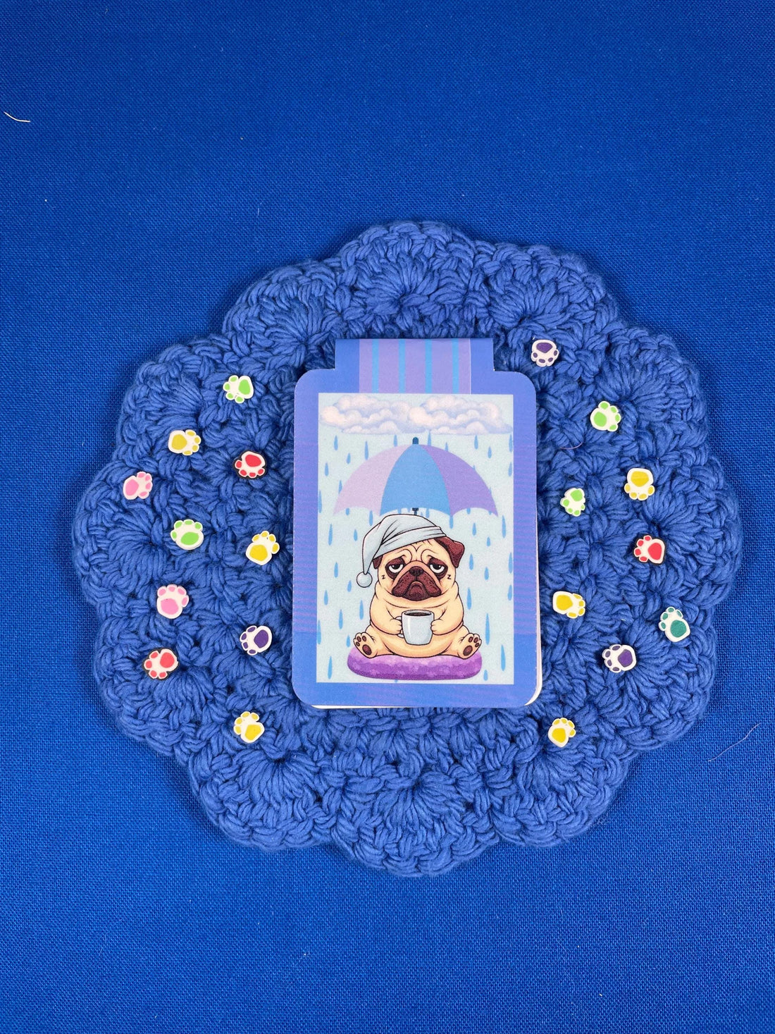 Rainy Dog Magnetic Bookmark - Autumnmist Boutique