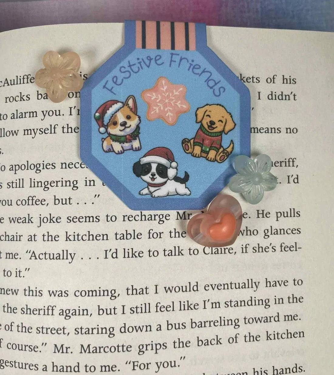 Festive Friends Magnetic Bookmark - Autumnmist Boutique