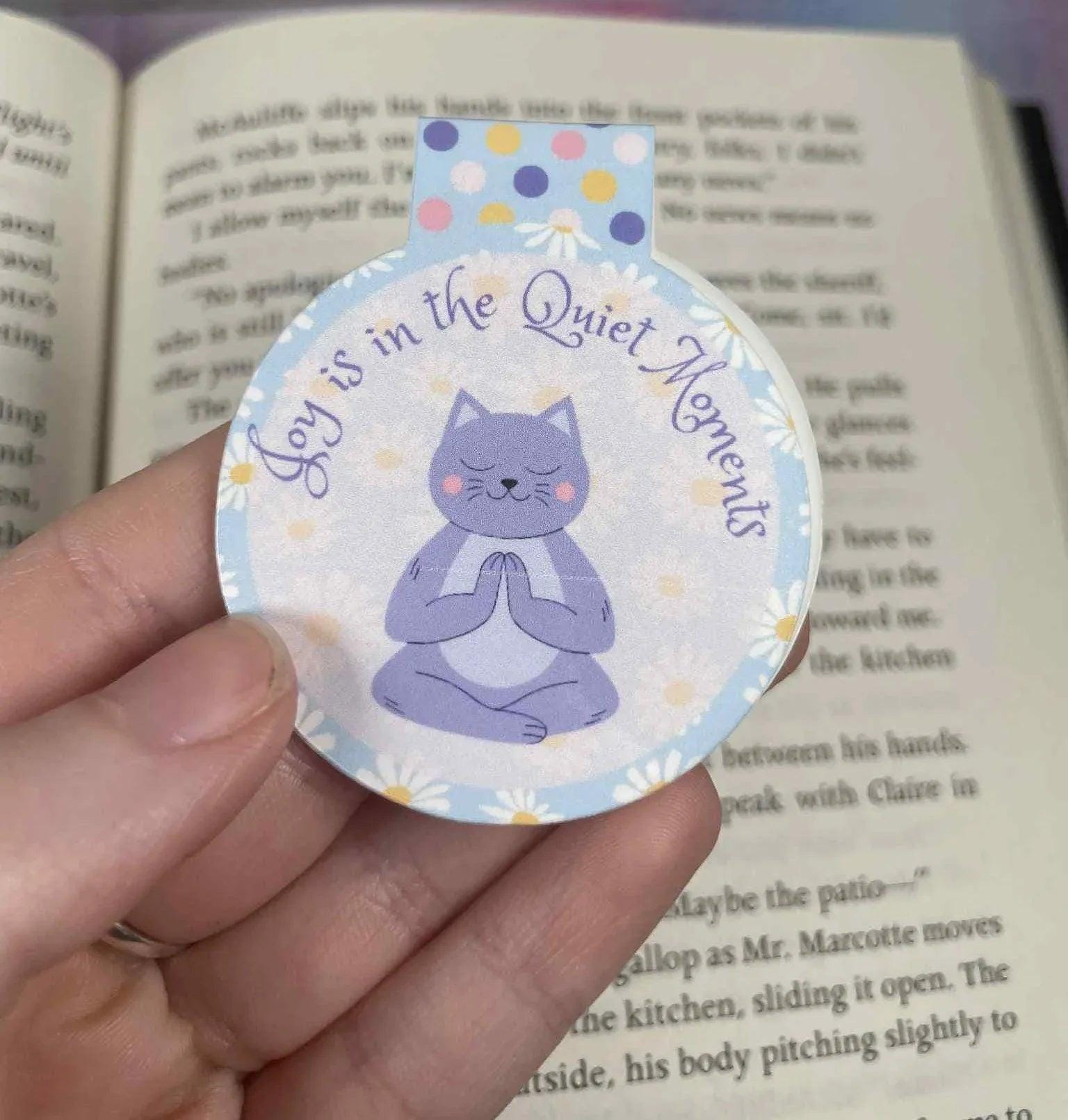 Zen &amp; Joy Magnetic Bookmark - Autumnmist Boutique