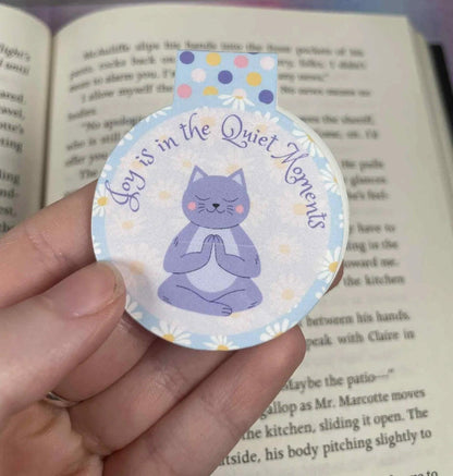 Zen &amp; Joy Magnetic Bookmark - Autumnmist Boutique