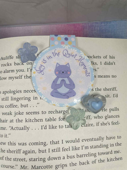 Zen &amp; Joy Magnetic Bookmark - Autumnmist Boutique