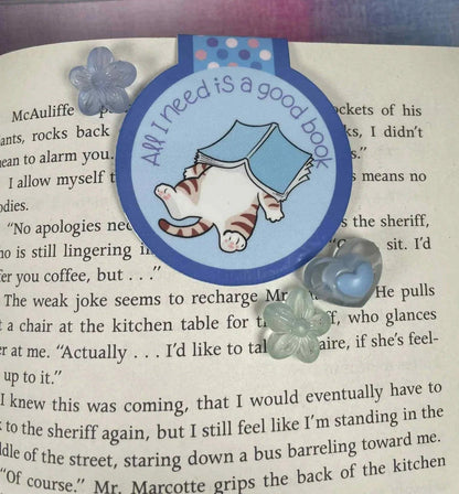 All I Need Is a Good Book Magnetic Bookmark - Autumnmist Boutique