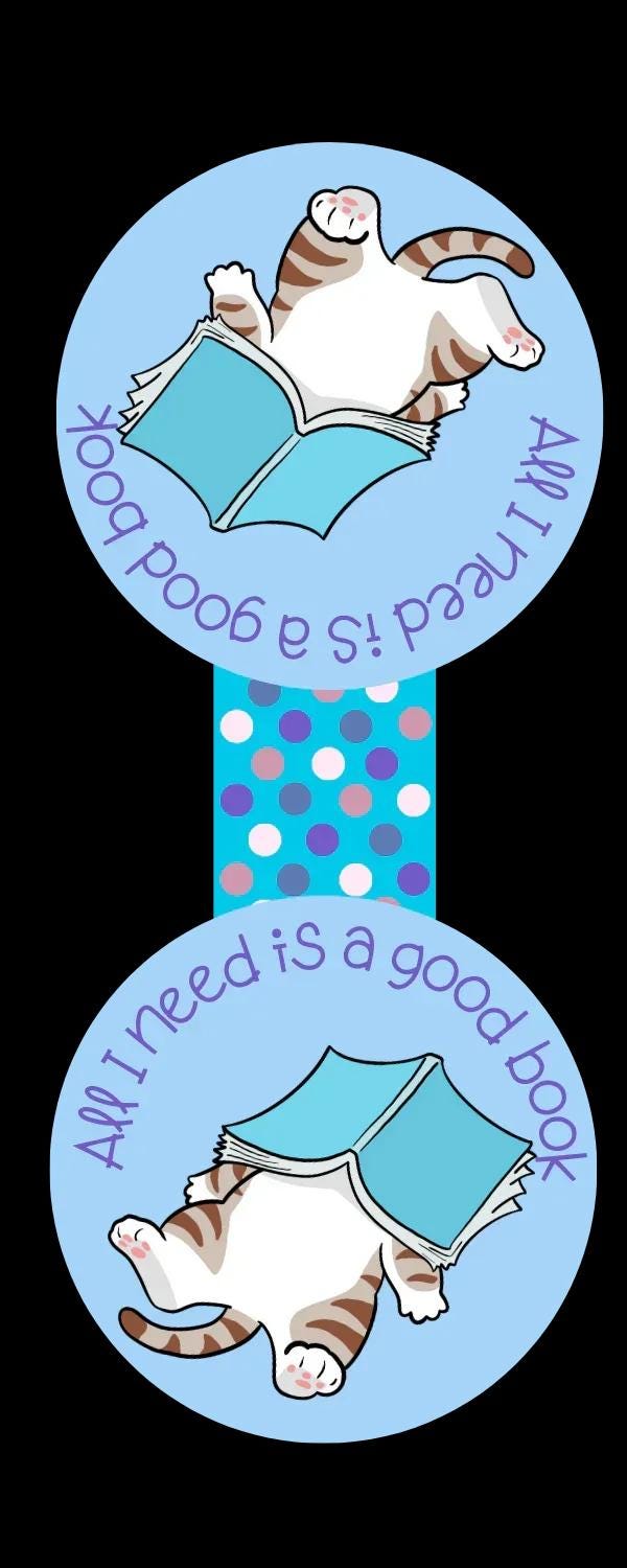 All I Need Is a Good Book Magnetic Bookmark - Autumnmist Boutique