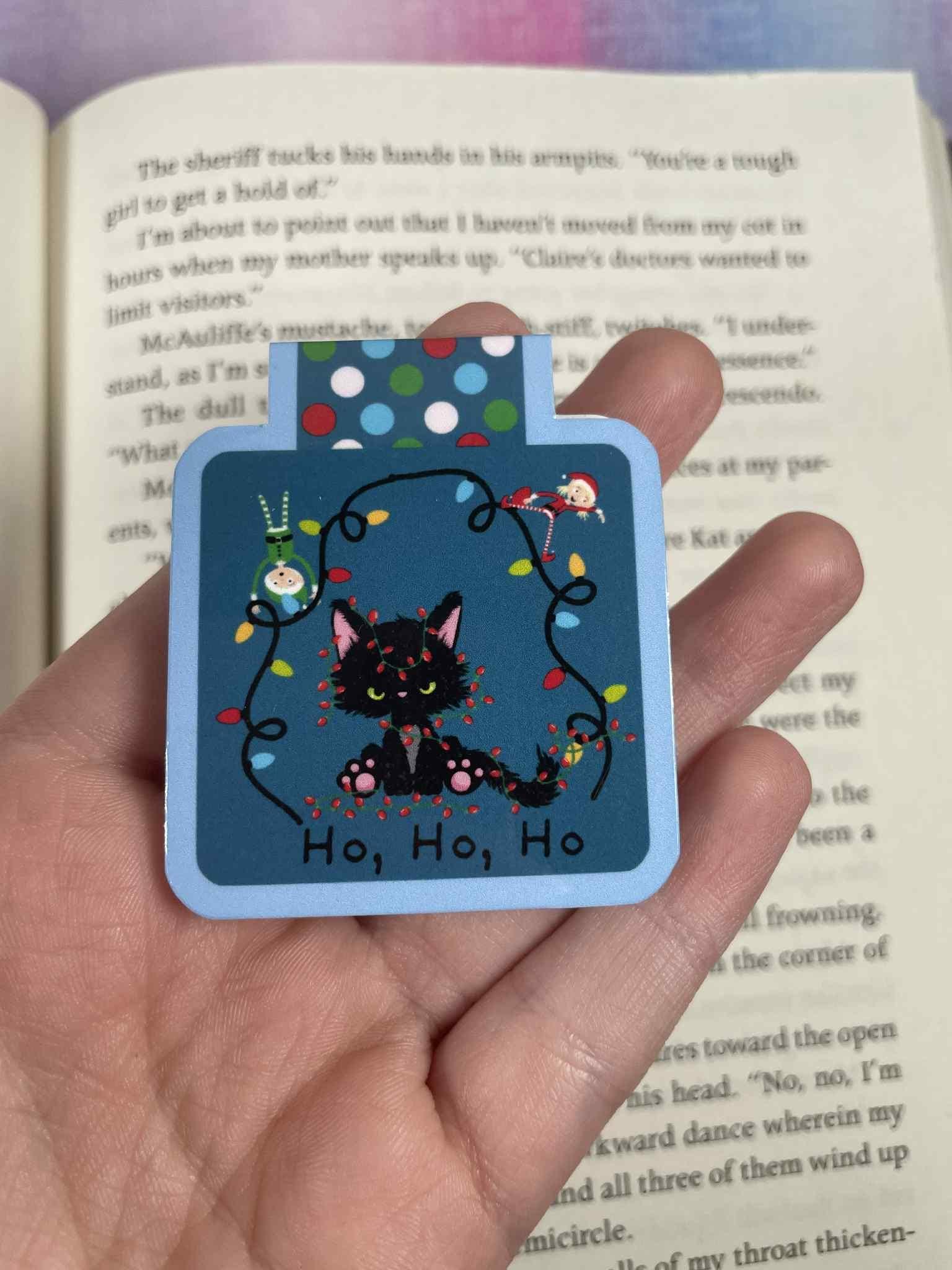 Tangled Tidings Holiday Magnetic Bookmark - Autumnmist Boutique