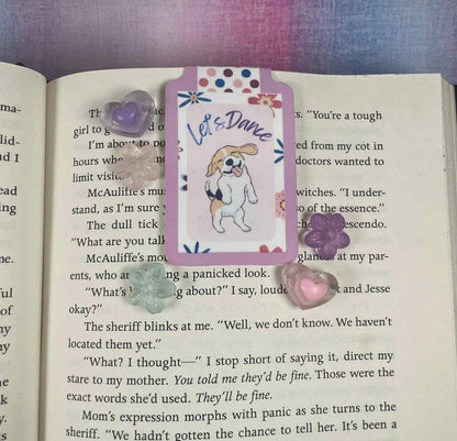 Let’s Dance Magnetic Bookmark - Autumnmist Boutique