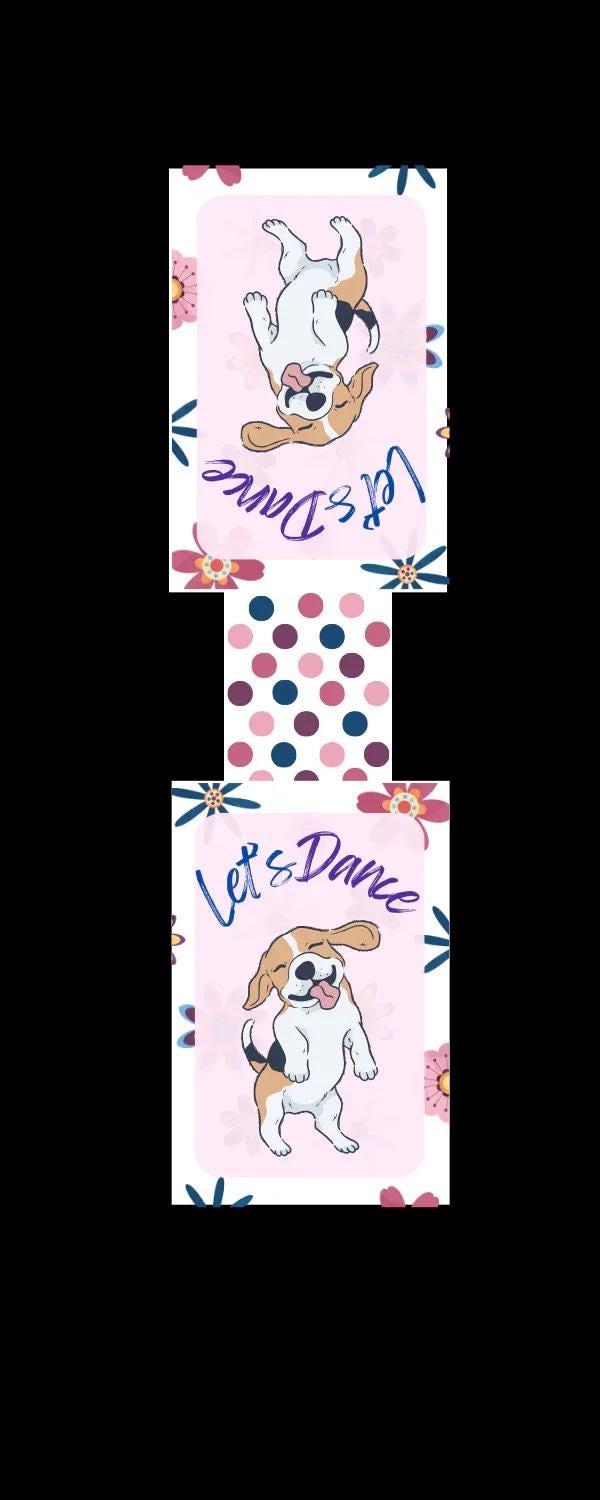 Let’s Dance Magnetic Bookmark - Autumnmist Boutique