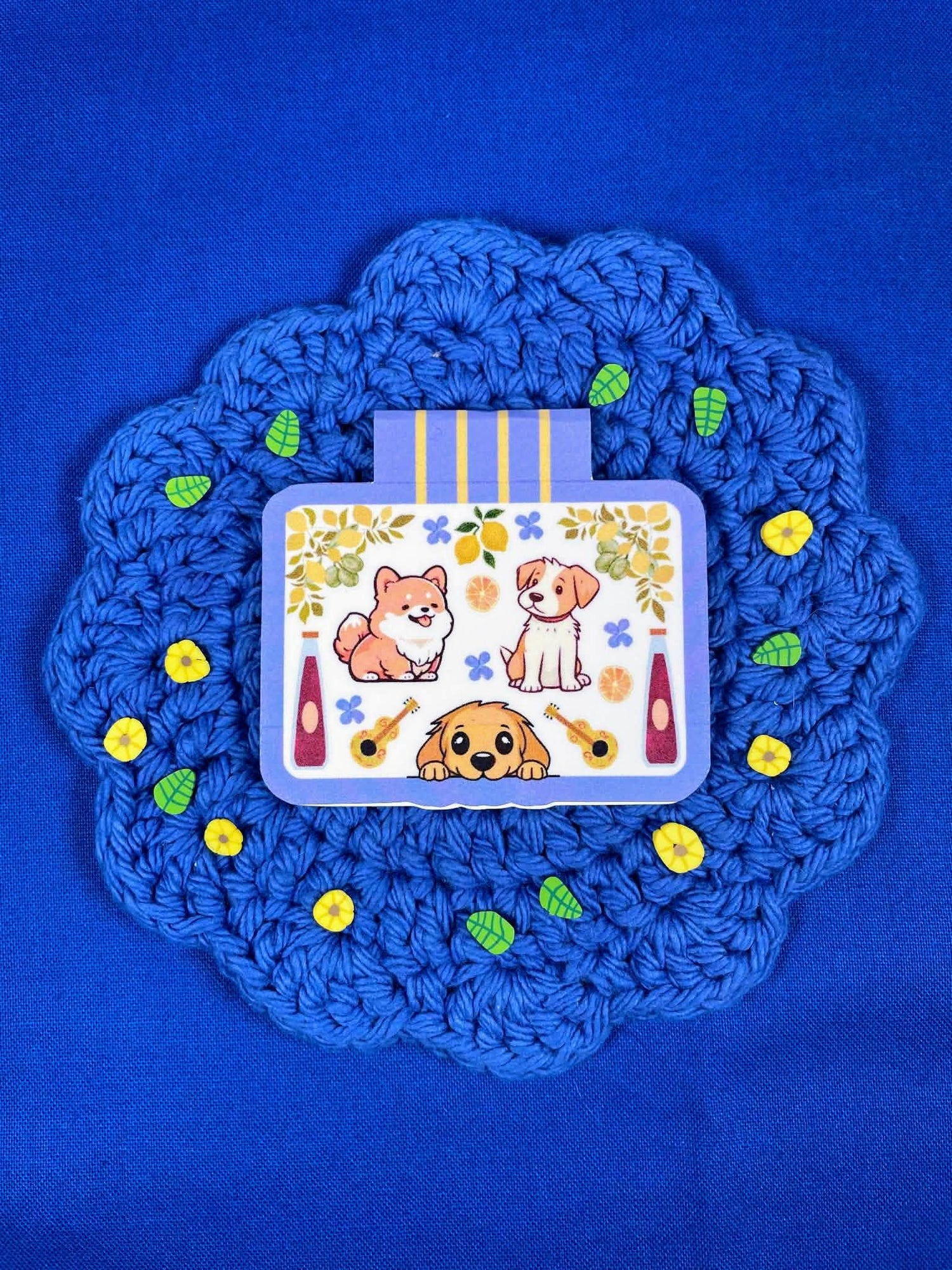 Italian Fun Dogs Magnetic Bookmark Autumnmist Boutique