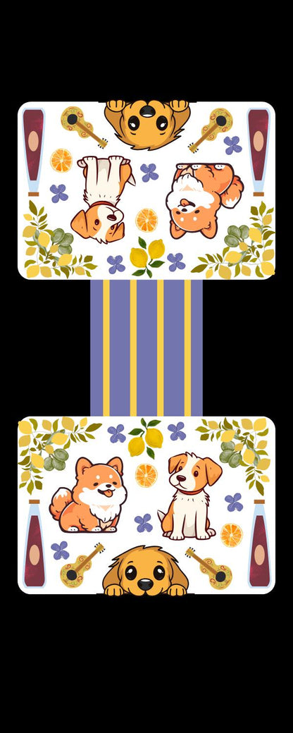 Italian Fun Dogs Magnetic Bookmark Autumnmist Boutique