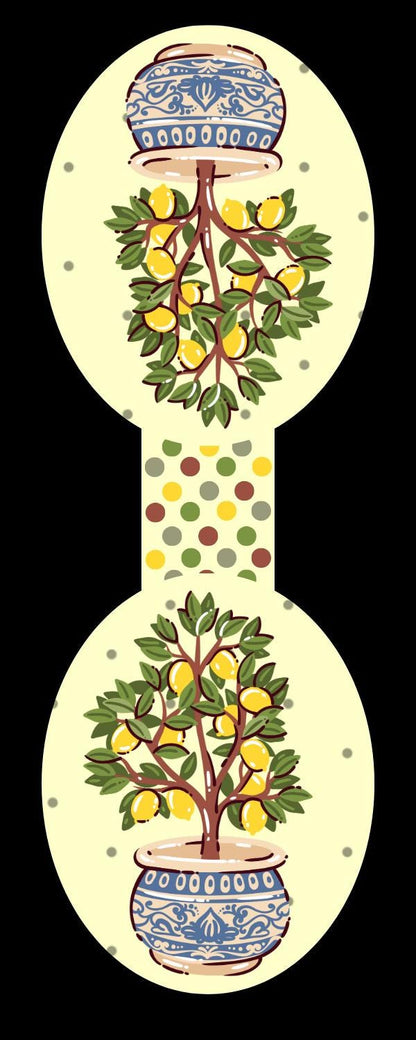 Lemon Tree Magnetic Bookmark Autumnmist Boutique