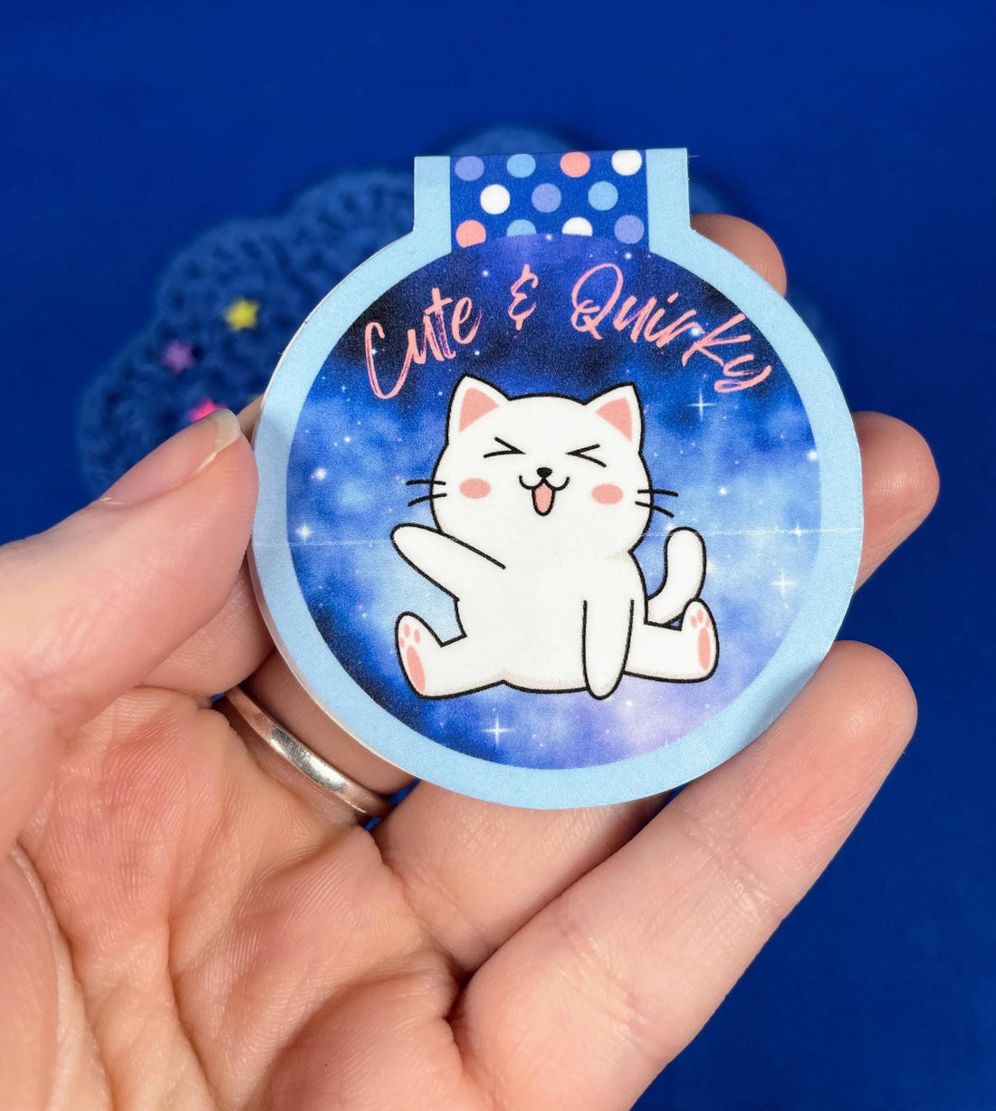 Cute and Quirky Cat Magnetic Bookmark - Autumnmist Boutique